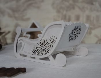imagem do arquivo vetor para download Decoração de Trenó de Natal