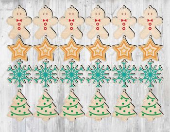 imagem do arquivo vetor para download Decorações de Natal pingentes