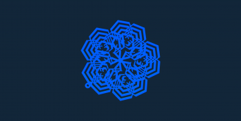 imagem do arquivo vetor para download Design de floco de neve