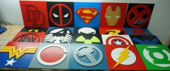 imagem do arquivo vetor para download Download Gratuito de Conjunto de Logos da Marvel