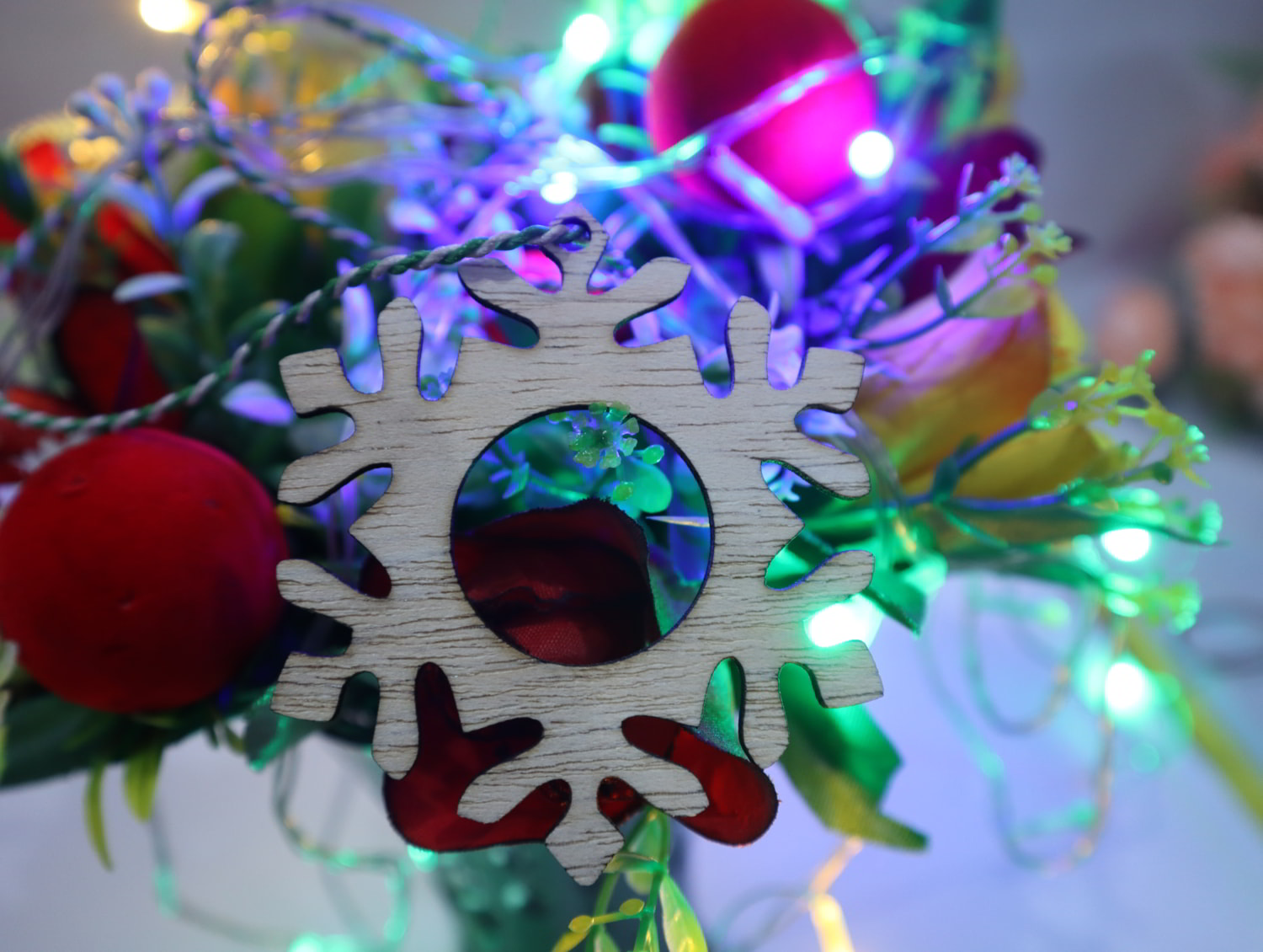 imagem do arquivo vetor para download Enfeite de Natal Flocos de Neve