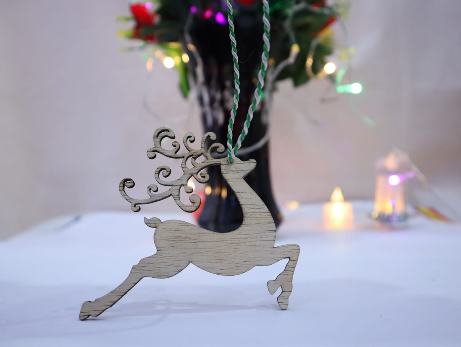 imagem do arquivo vetor para download Enfeite de Natal Renó