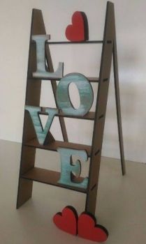 imagem do arquivo vetor para download Escada do amor para decoração de casamento