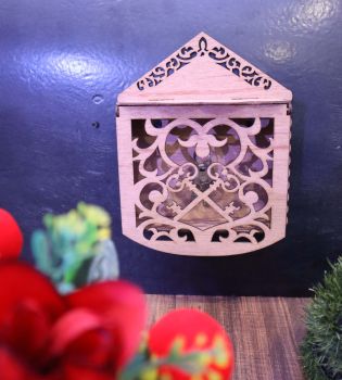 imagem do arquivo vetor para download Gabinete de Chaves Decorativo 3mm