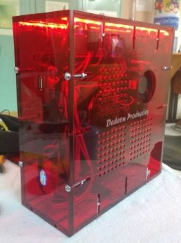 imagem do arquivo vetor para download Gabinete de Computador em Acrílico de 6mm