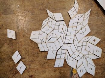 imagem do arquivo vetor para download Jogo de Azulejos Penrose