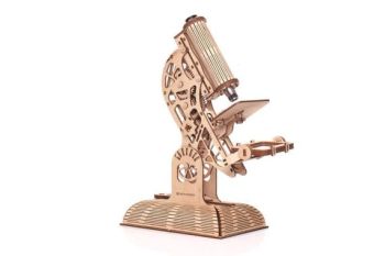 imagem do arquivo vetor para download Microscópio em Madeira Cortado a Laser