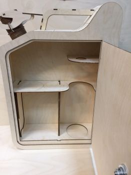 imagem do arquivo vetor para download Mini Bar Jerry Can de 3mm para Corte a Laser