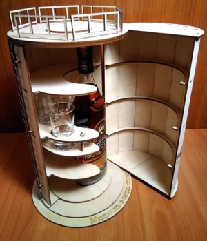 imagem do arquivo vetor para download Mini Bar de Barril