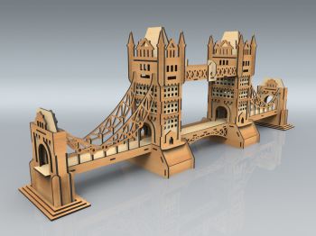 imagem do arquivo vetor para download Modelo da Tower Bridge