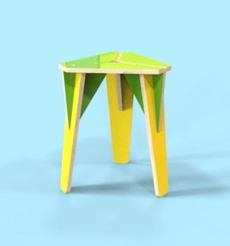 imagem do arquivo vetor para download Modelo de Banquinho