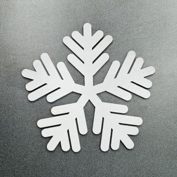 imagem do arquivo vetor para download Modelo de Floco de Neve