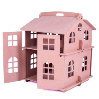 imagem do arquivo vetor para download Modelo de Layout de Casa para Corte a Laser