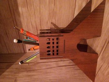 imagem do arquivo vetor para download Modelo de Suporte para Celular Cortado a Laser