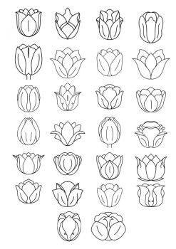 imagem do arquivo vetor para download Modelo de logotipo de flores