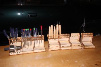 imagem do arquivo vetor para download Organizador Eletrônico para Corte a Laser