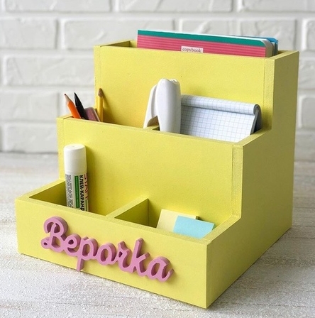 imagem do arquivo vetor para download Organizador de Material de Escritório