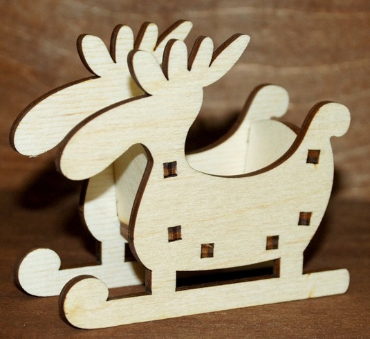 imagem do arquivo vetor para download Ornamento de Rena para Árvore de Natal