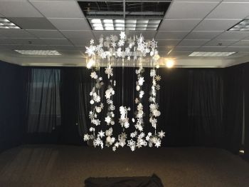 imagem do arquivo vetor para download Ornamentos de flocos de neve
