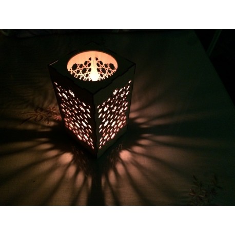 imagem do arquivo vetor para download PortaVela Cortado a Laser com Luz Noturna