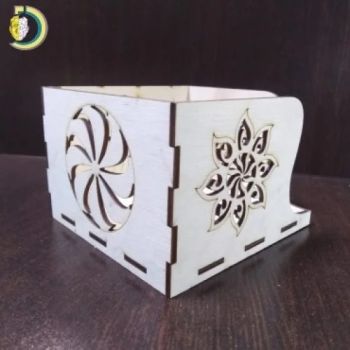 imagem do arquivo vetor para download Porta guardanapos com Padronagem