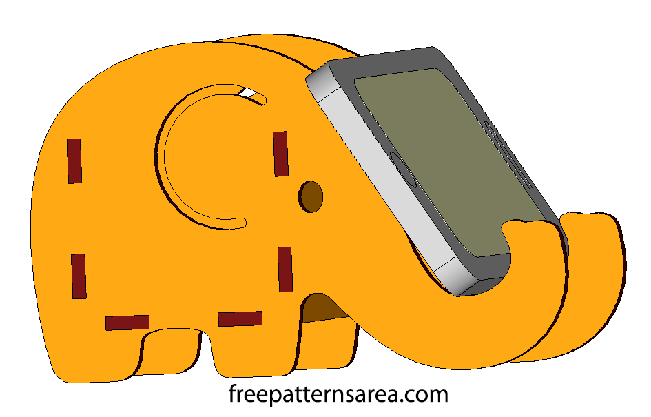 imagem do arquivo vetor para download Porta lápis e telefone