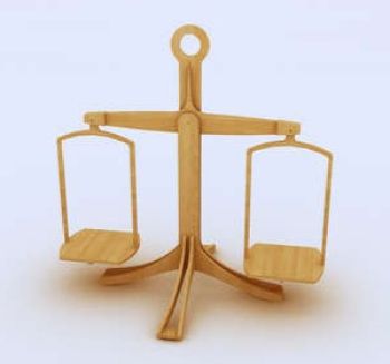 imagem do arquivo vetor para download Quebra Cabeça 3D Balança da Justiça