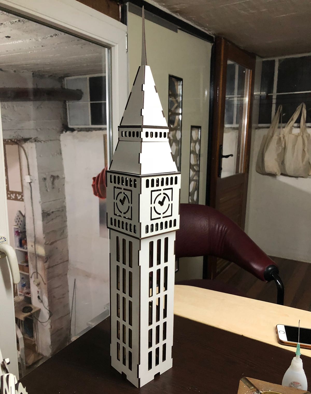 imagem do arquivo vetor para download Quebra Cabeça 3D do Big Ben
