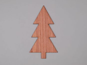 imagem do arquivo vetor para download Recorte de Árvore de Natal em Madeira