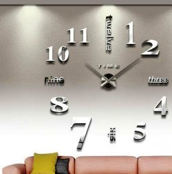 imagem do arquivo vetor para download Relógio Decorado para Sala de Estar