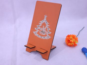 imagem do arquivo vetor para download Suporte de Celular de Natal 3mm