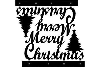 imagem do arquivo vetor para download Suporte para Decoração de Feliz Natal