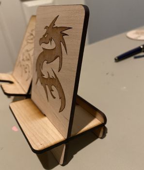 imagem do arquivo vetor para download Suporte para Facetime de Corte a Laser