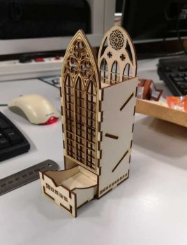 imagem do arquivo vetor para download Torre de Dados Góticos