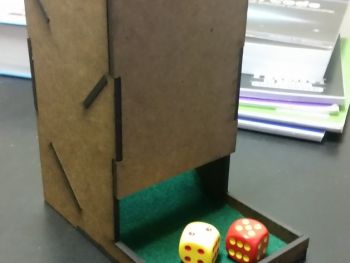 imagem do arquivo vetor para download Torre de dados de corte a laser 0,125 pol