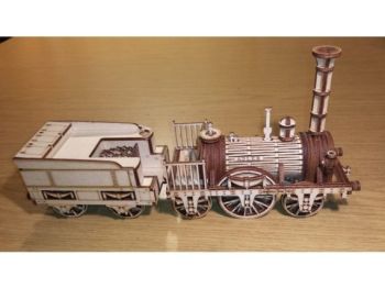imagem do arquivo vetor para download Trem para Corte a Laser