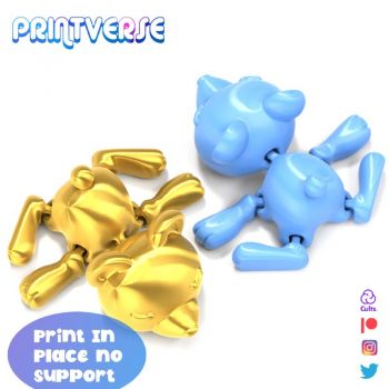 imagem do arquivo vetor para download Urso de pelúcia flexível 3d