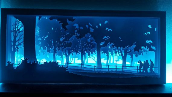 imagem do arquivo vetor para download Vetor Gratuito para Corte a Laser de Luminária