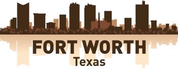 imagem do arquivo vetor para download Vetor de Horizonte de Fort Worth