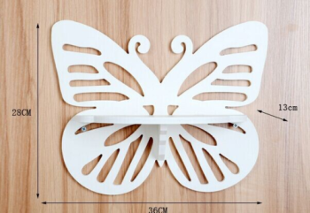 imagem do arquivo vetor para download Vetor de Prateleira em Forma de Borboleta
