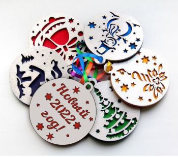 imagem do arquivo vetor para download Bolas de Natal para Decoração Festiva