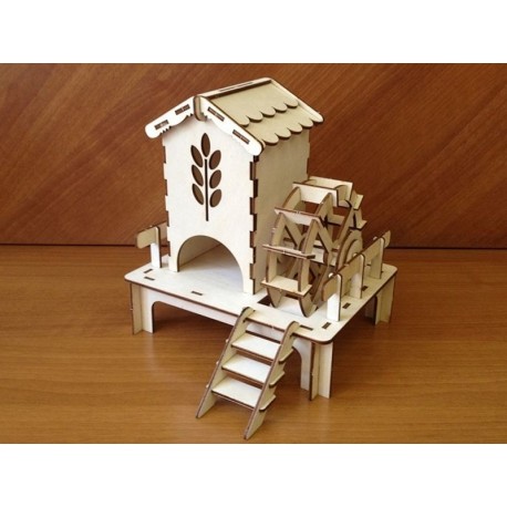 imagem do arquivo vetor para download Casa de Chá Watermill