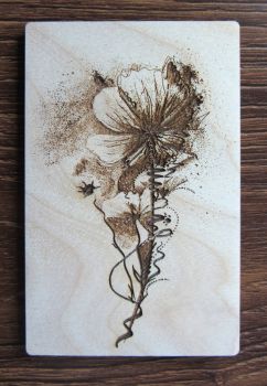 imagem do arquivo vetor para download Decoração de Flores Antigas