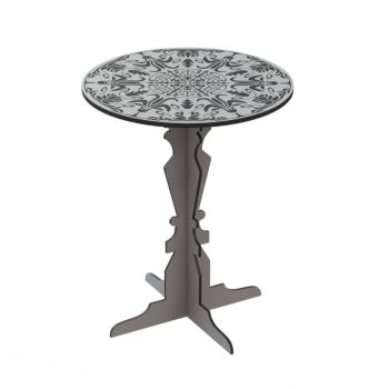 imagem do arquivo vetor para download Mesa de Café de Madeira