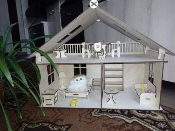 imagem do arquivo vetor para download Mobília da Casa da Boneca