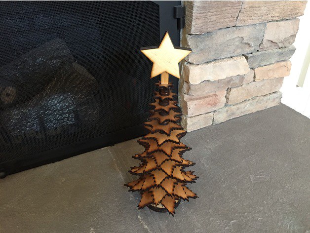 imagem do arquivo vetor para download Modelo de Árvore de Natal