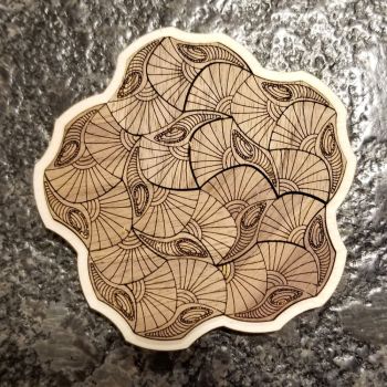 imagem do arquivo vetor para download Quebra Cabeça Penrose de Corte a Laser