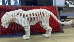 imagem do arquivo vetor para download Tigre para Corte a Laser