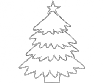 imagem do arquivo vetor para download Vetor de Árvore de Natal