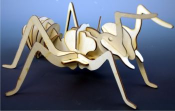 imagem do arquivo vetor para download Formiga 3D